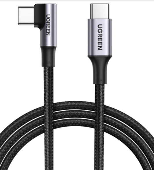 Right-Angle USB-C Charging Cord